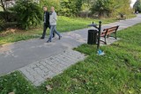 Kraków: Znikają ławki z parku Maćka [ZDJĘCIA]