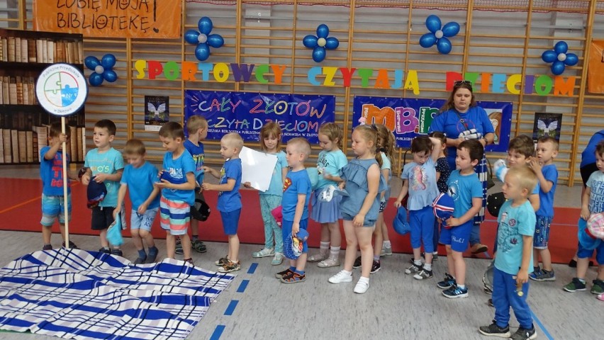 "Sportowcy czytają dzieciom" Miejska Biblioteka Publiczna