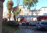 Pożar w kamienicy w Sosnowcu. Płonęła kuchnia w mieszkaniu, ewakuowano mieszkańców