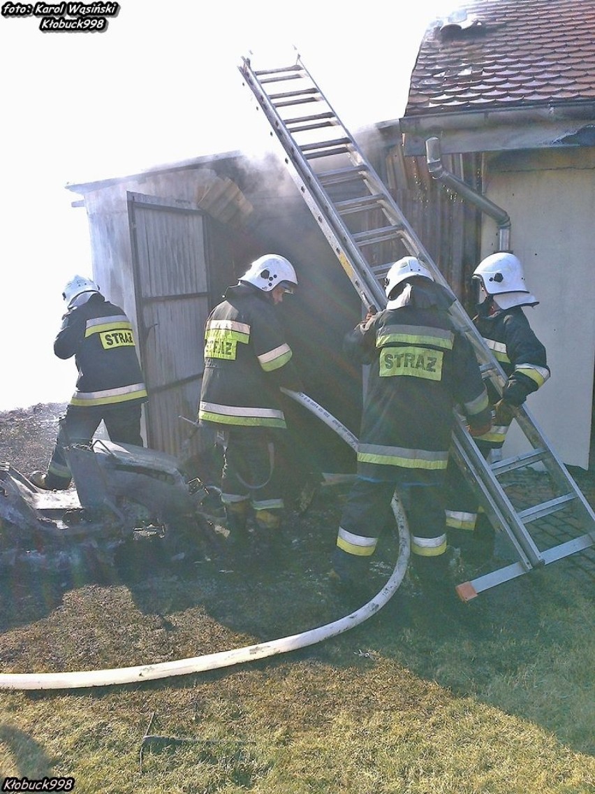 PILNE: Śmiertelny pożar w Krzepicach [ZDJĘCIA]