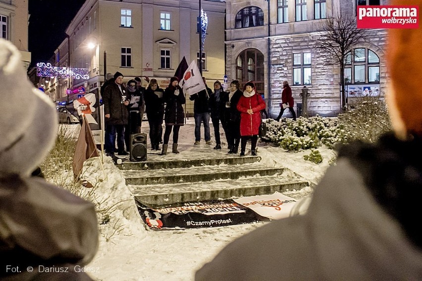 Wałbrzych włączył się do zorganizowanej 17 stycznia 2018 roku Czarnej Środy