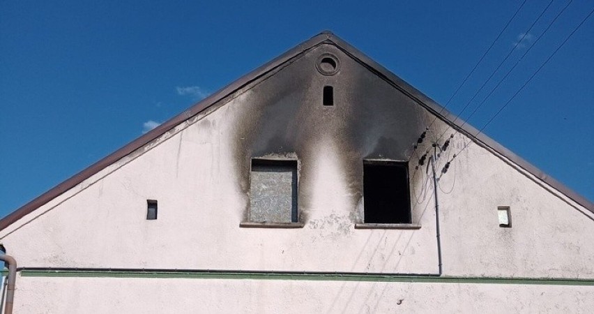 Pożar domu w Pyskowicach - trwa zbiórka na odbudowę