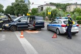 Wypadek w Wodzisławiu Śl.: Zderzenie trzech samochodów [ZDJĘCIA]