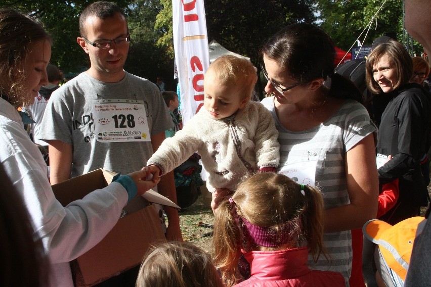 Rodzinny Bieg na Powitanie Jesieni w łódzkim parku Helenów [ZDJĘCIA] 