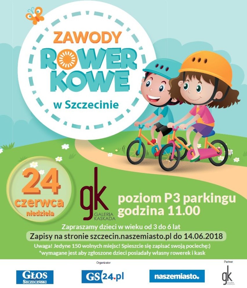 Dziecięce Zawody Rowerkowe w Szczecinie 2018. Ruszają zapisy! Będzie mnóstwo świetnej zabawy :-)