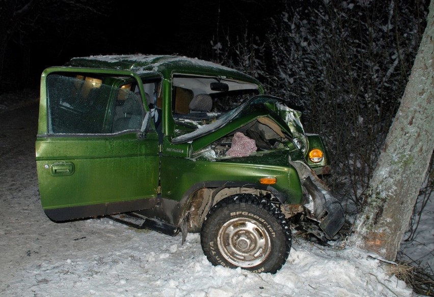Śmiertelny wypadek na trasie Łubno - Łobzowo