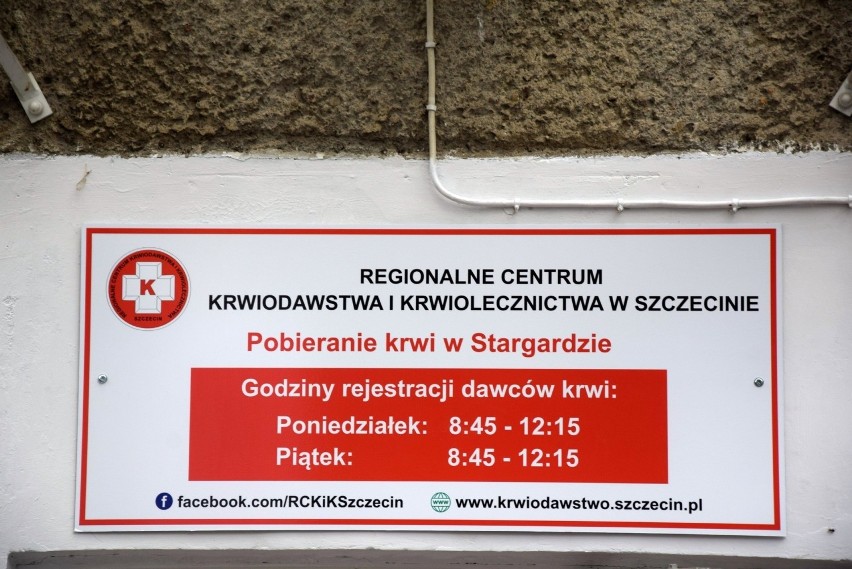 Bezpieczniej i bardziej komfortowo. Do Stargardu wrócił stały punkt pobierania krwi. Działa w poniedziałki i piątki, przy ul. Staszica 16  