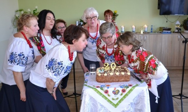 Koło Gospodyń Wiejskich Stawy Grojeckie w gminie Oświęcim świętowało jubileusz 20-lecia