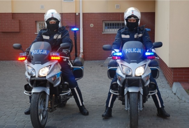 Nowe motocykle w lubartowskiej policji