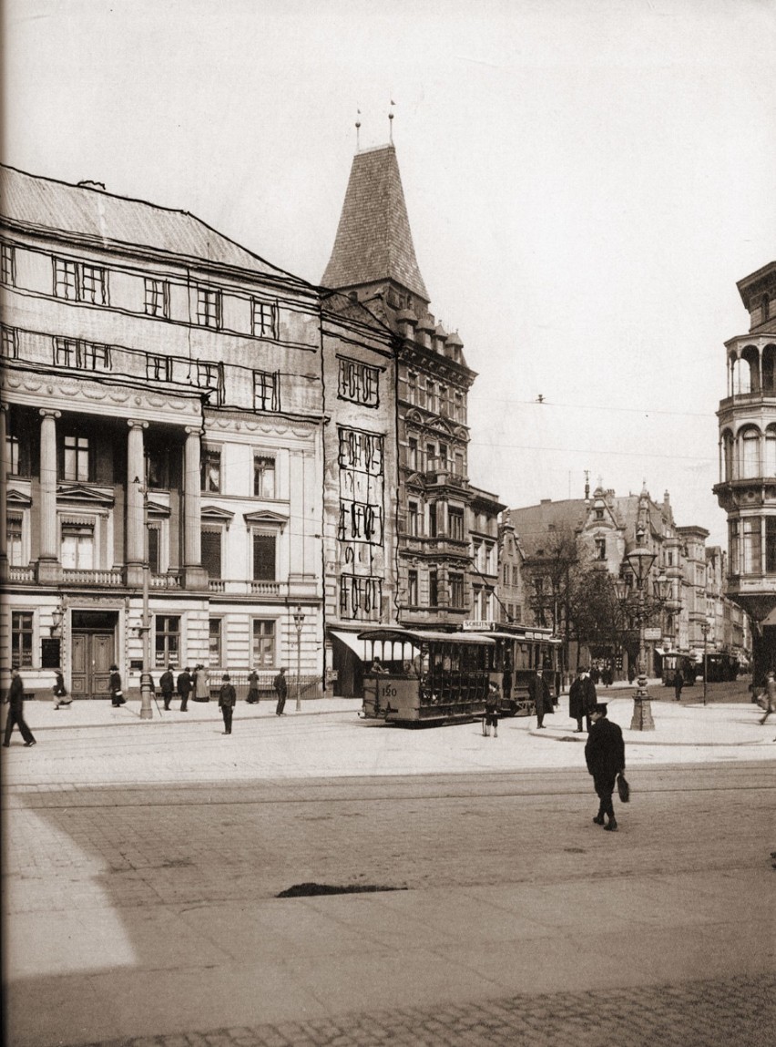 Tak wyglądały tramwaje w niemieckim Wrocławiu na początku XX wieku (ZDJĘCIA) 