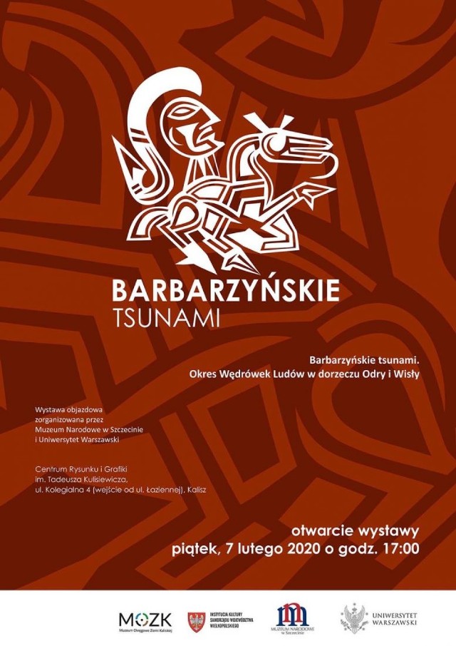 W Centrum Rysunku i Grafiki w Kaliszu będzie można obejrzeć wystawę „Barbarzyńskie tsunami”
