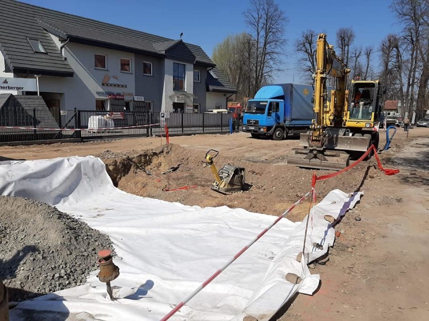 Świdnica: trwa kolejny etap przebudowy ulicy Kraszowickiej (ZDJĘCIA)