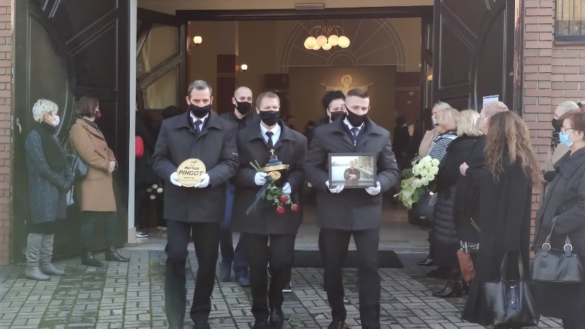 Pogrzeb doktora Mariusza Pingota w Piotrkowie odbył się w czwartek, 05.11.2020
