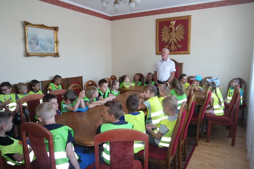 Przedszkolaki odwiedziły burmistrza Mariana Wielgosika
