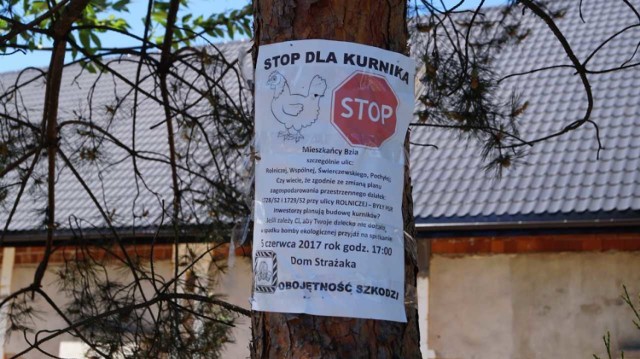 Kurnik w Jastrzębiu: mieszkańcy nie chcą fermy drobiu