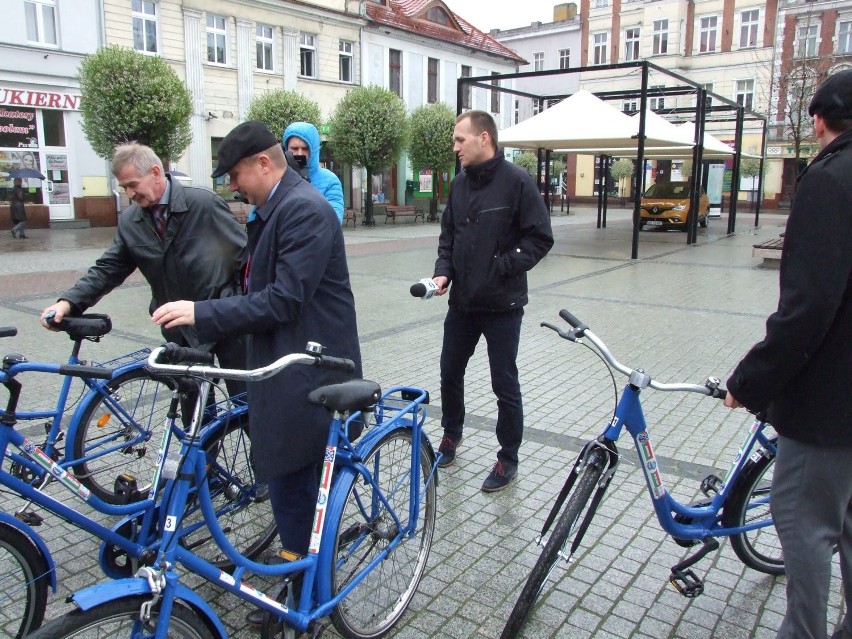 Krotoszyn: Inauguracja projektu - Krotoszyński Rower Miejski