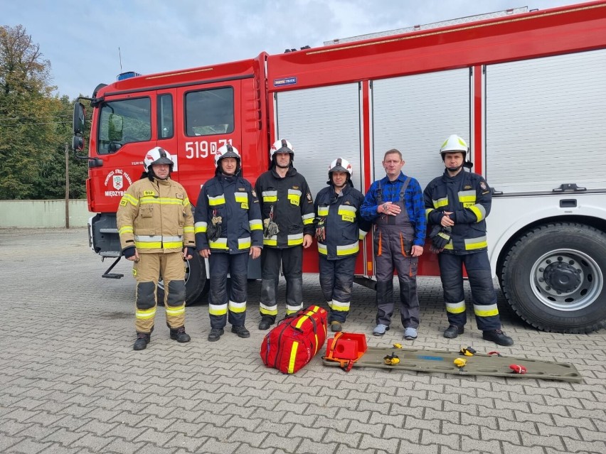 Gmina Międzybórz. Manewry na wagę życia. Ochotnicy sprawdzali swoje umiejętności 