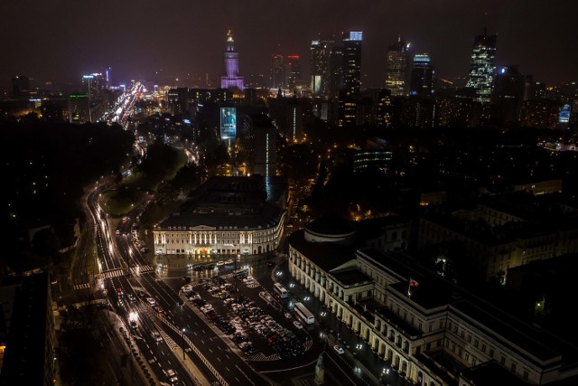Noc Wieżowców 2016. Niesamowite zdjęcia z najwyższego budynku w Warszawie