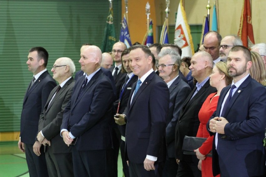 Prezydent Andrzej Duda gościł dziś w Wolsztynie