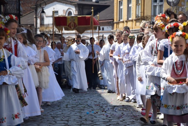 Procesja Bożego Ciała w Sieradzu