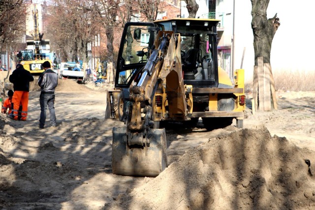 Przebudowa ulicy Lipowej w Kaliszu. Prace mają zakończyć się w kwietniu