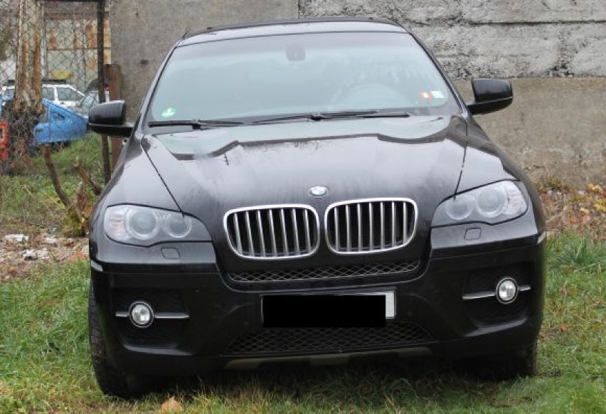 Skradzione w Niemczech BMW X6 odnaleziono w naszym mieście.