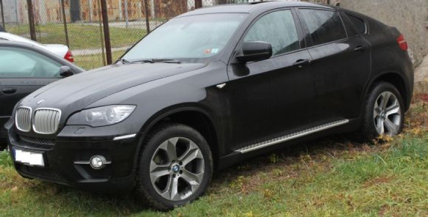 Skradzione w Niemczech BMW X6 odnaleziono w naszym mieście.