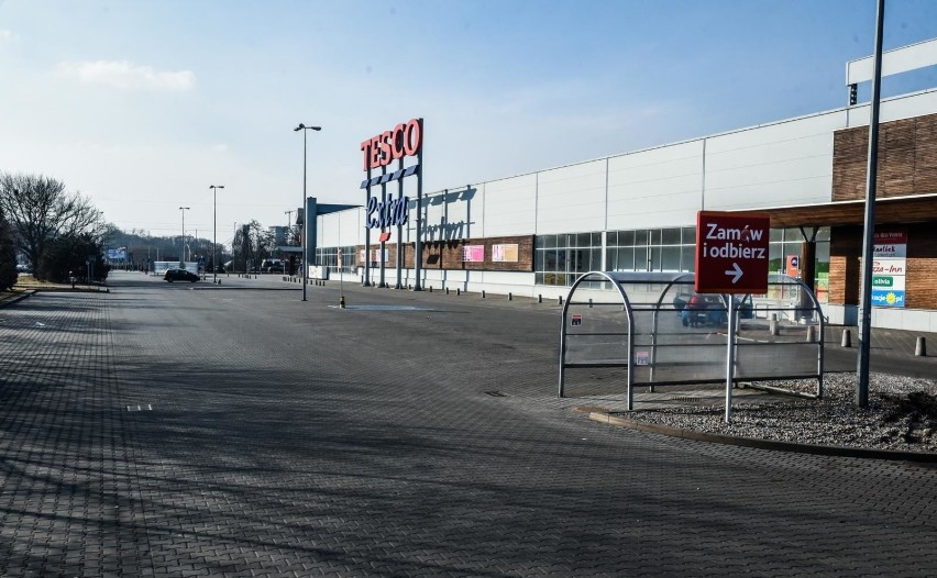 Hipermarket Tesco przy ul. Toruńskiej w Bydgoszczy