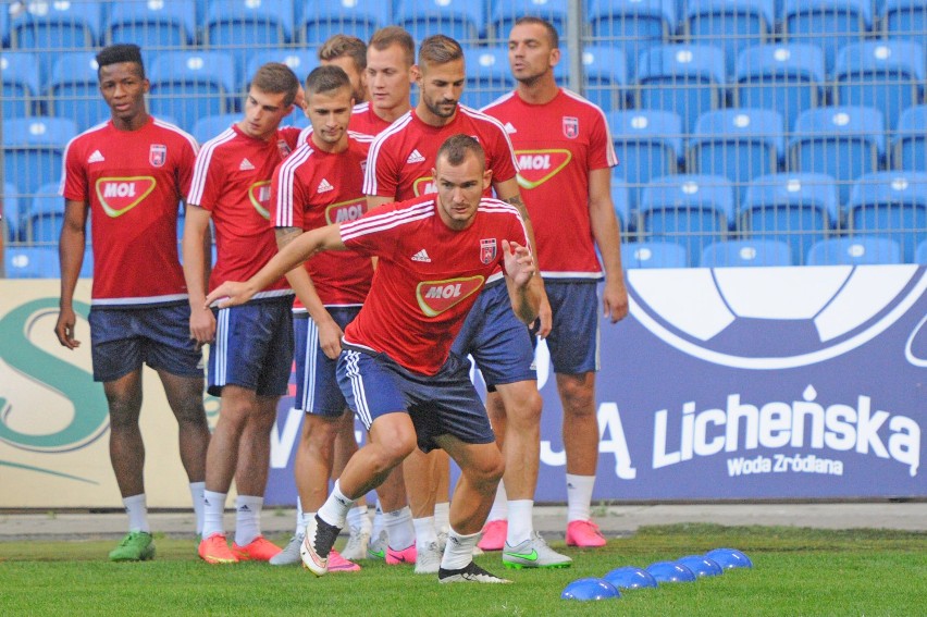 Trening Videotonu FC przed meczem z Lechem Poznań