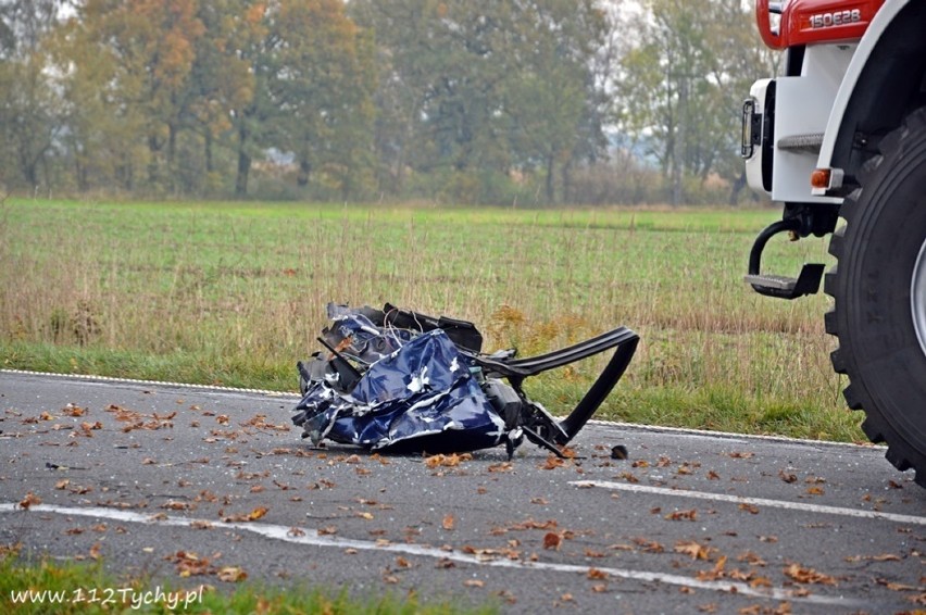 Tragiczny wypadek w Bojszowach ZDJĘCIA