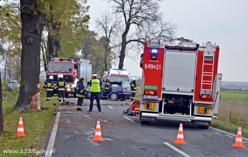 Tragiczny wypadek w Bojszowach ZDJĘCIA