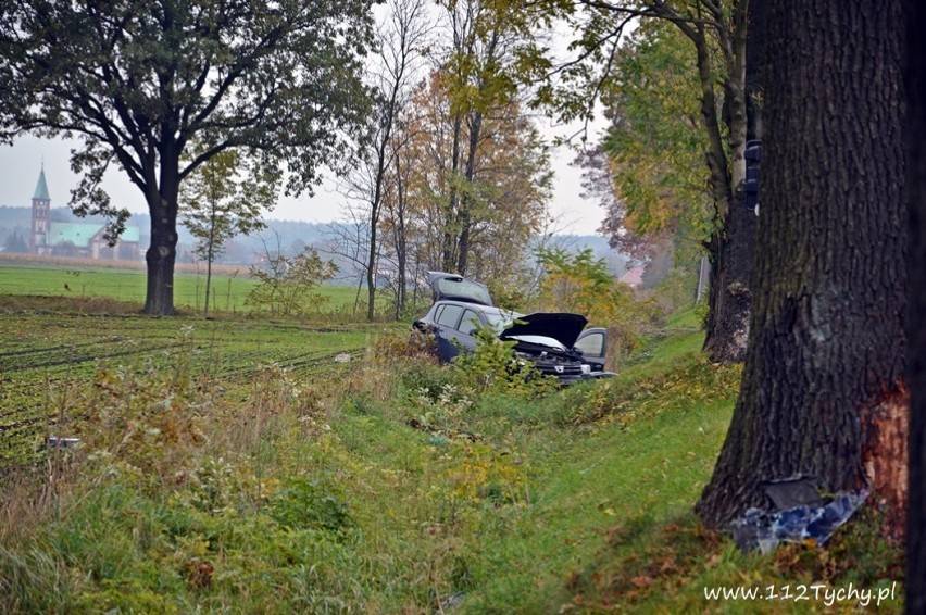 Tragiczny wypadek w Bojszowach ZDJĘCIA