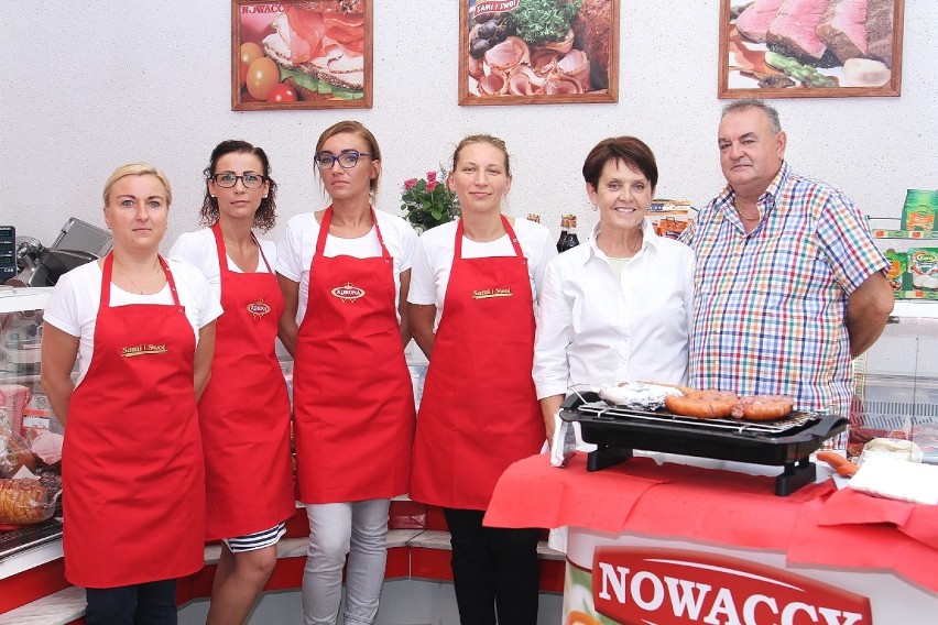 Bożena i Andrzej Ziółkowscy w nowym sklepie na ulicy Rynek 19 w Krotoszynie