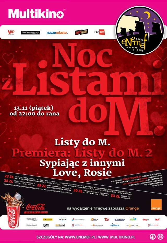 ENEMEF: Noc z Listami do M.