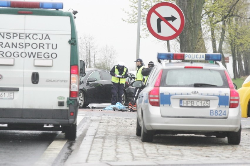 Wypadek na drodze Legnica - Złotoryja [ZDJĘCIA]