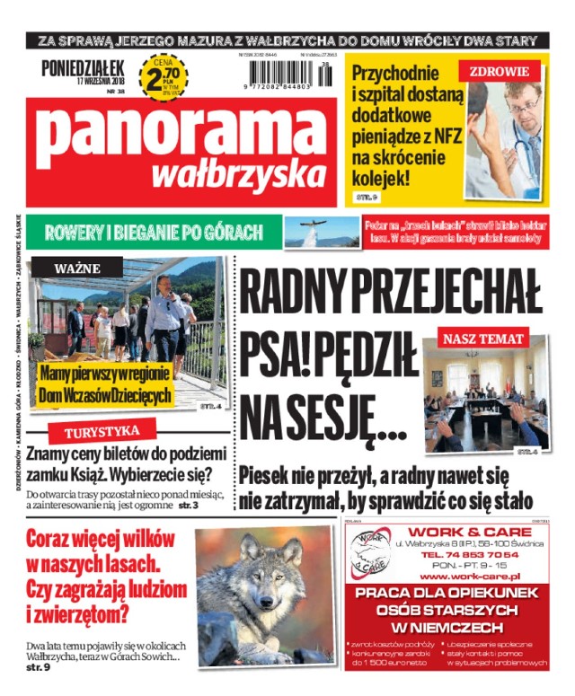 Panorama Wałbrzyska wydanie z 17 września 2018 r.
