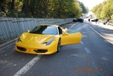 Polacy w porsche, ferrari i mercedesie spowodowali koszmarny wypadek na Słowacji [WIDEO]