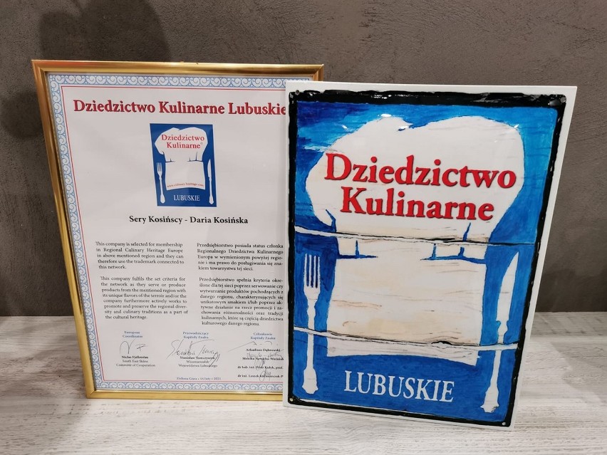Firma Darii Kosińskiej „Sery Kosińscy” z Siedlnicy została przyjęta do Lubuskiej Sieci Dziedzictwa Kulinarnego [ZDJĘCIA]