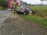 Spisz. Poranne zderzenie trzech samochodów. Jedna osoba została poszkodowana