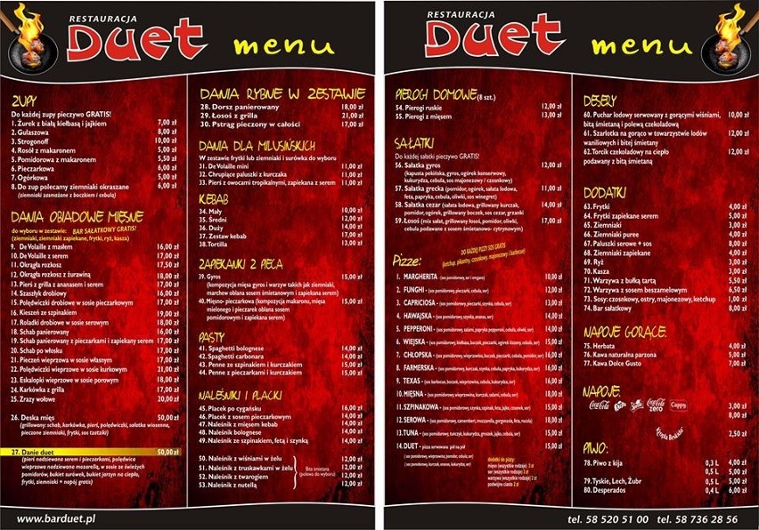 Restauracja Duet w Wejherowie
