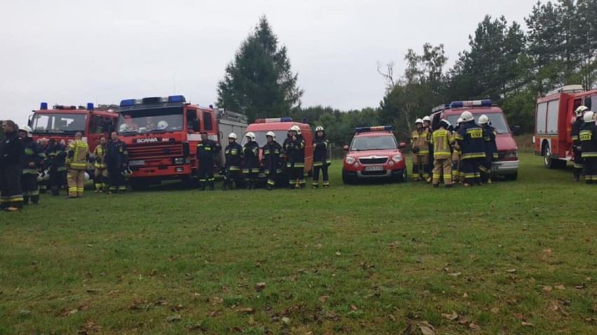 Strażacy z gminy Stara Kiszewa ćwiczyli wspólne akcje [GALERIA]