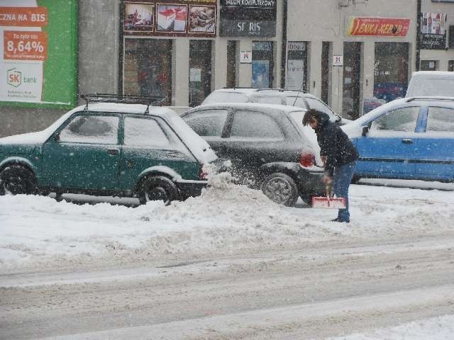 Zima w Myszkowie