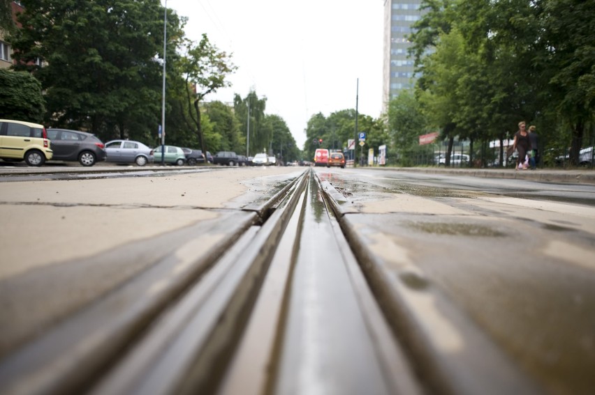 Torowisko w ul. Królewskiej, Podchorążych i Bronowickiej...