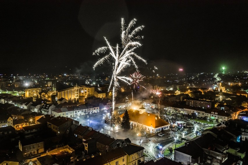 Wielu mieszkańców Staszowa i okolic świętowało nowy rok na...