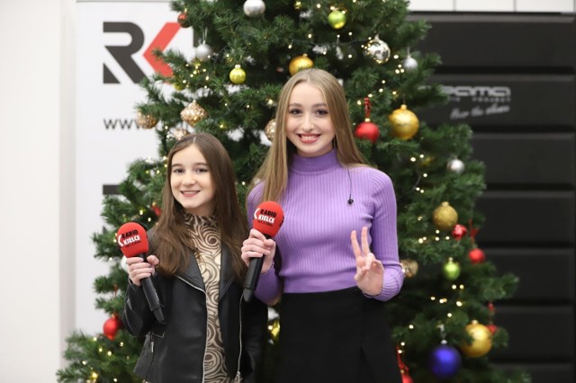 Zuzanna Bera i Tatiana Kopala, dwie uczestniczki czwartej edycji programu „The Voice Kids” wystąpiły na żywo w Studiu Gram Polskiego Radia Kielce. Zobacz więcej zdjęć >>>