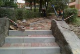 Jaworzno: MZDiM remontuje schody przy ulicy Sempołowskiej na Osiedlu Stałym [ZDJĘCIA]