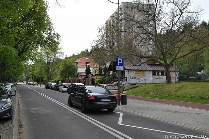 Sopot Przylesie. Ulica 23 Marca po remoncie i modernizacji.