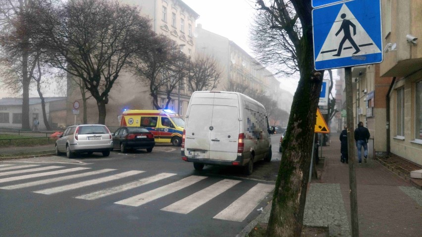 Potrącenie pieszej na ul. 30 Stycznia w Gorzowie [ZDJĘCIA]