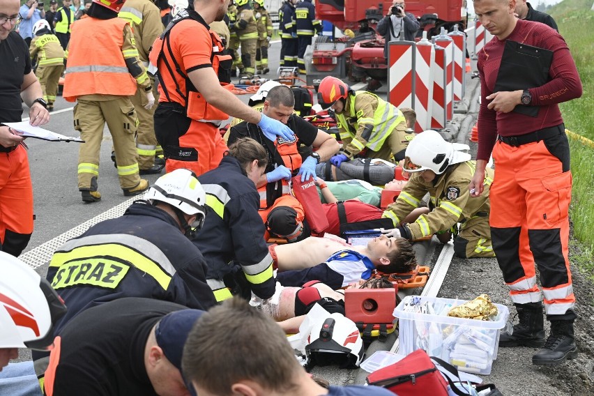 Tak było 7.06.2022 r. w Morsku na budowanej drodze S5...