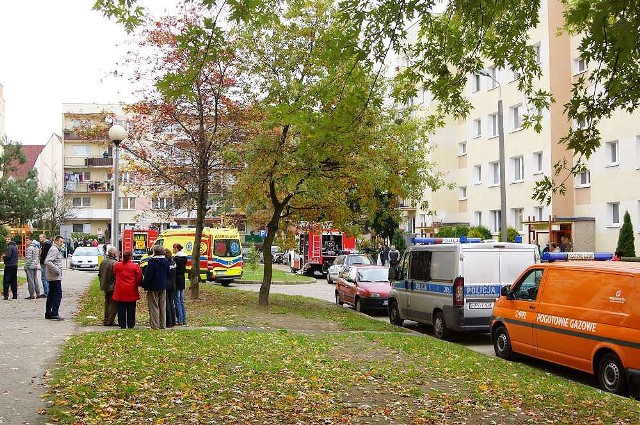 Pożar mieszkania przy alei Wojska Polskiego w Kaliszu